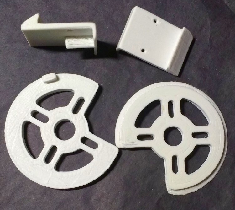 Partes para avión a escala Volantex Ranger 1600. ABS.