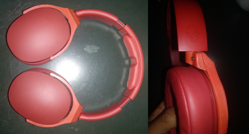 Refacciones de soportes artículados de los audífonos.