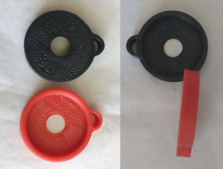 Foto de carcasa para rastreador ("tile").